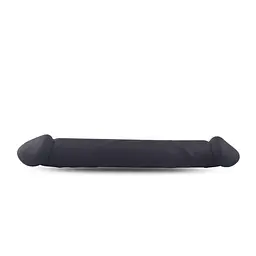 Двосторонній фалоімітатор Toyz4lovers Double Joy, 23 см (чорний) - мініатюра 2