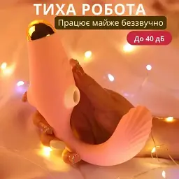Вібратор I’MCUM Heat Fox з вакуумною стимуляцією та підігрівом Рожевий (IM-KXY236) - мініатюра 7