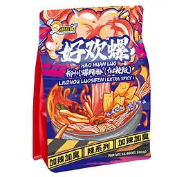 Рисовая лапша Haohuanluo Liuzhou Luosifen Extra Spicy очень острая 380 г