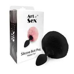 Анальна пробка Art of Sex Rabbit Tail, М - мініатюра 3