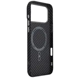 Чохол до мобільного телефона Armorstandart LikeCarbon2 MagCase Apple iPhone 17 Pro Max Carbon Black (ARM86259) - мініатюра 4