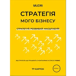 Набір карток Mudri Стратегія мого бізнесу