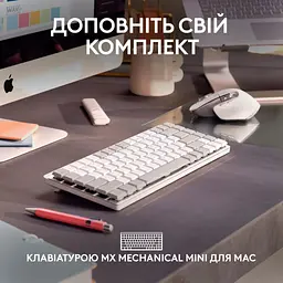Мишка Logitech MX Master 3S For Mac Performance Wireless Pale Grey (910-006572) - мініатюра 9