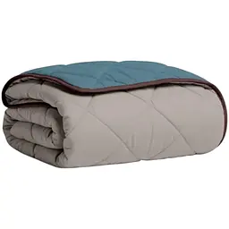 Покривало Cosas TAUPE STONE CS6 200х220 см стьобане двостороннє на ліжко та диван (Blanket_84Quartz_68Sky_kt_100Chocolate_200x220)