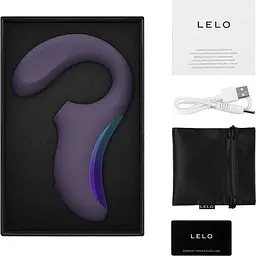 Кліторально-вагінальний стимулятор LELO Enigma WAVE Cyber Purple - мініатюра 5