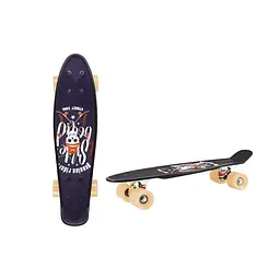Дитячий скейт, пенні борд 22" (RL7T) Skull, PU колеса Bambi 15х55х15 см det0013644