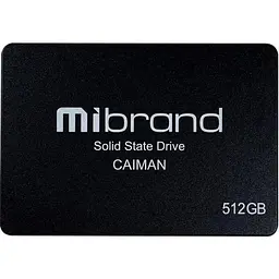 Твердотільний накопичувач 512Gb SSD Mibrand Caiman ссд-диск