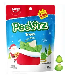 Желейні цукерки Amos Peelerz 4D Christmas Tree 65г - мініатюра 2