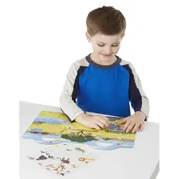 Набір для творчості Melissa&Doug Об'ємні багаторазові наліпки Сафарі (MD9106) - мініатюра 5