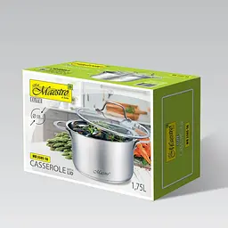 Каструля з кришкою Maestro MR-3505-18 1,75 л 18 см - мініатюра 4