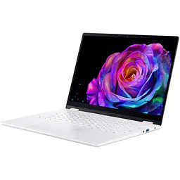 Ноутбук Acer Swift Edge 14 AI OLED SFE14-51T-7947 ​​з процесором Intel Core Ultra 7 256V pana la 4.8GHz, 14" 2.8K, 120Hz, OLED, сенсорний, 16GB LPDDR5X RAM, 1TB SSD Home, Pearl білий - мініатюра 5