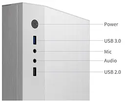 Корпус ALmordor Solar 210 SFF Black (ALS210SFFBK) Без БП - мініатюра 7