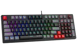 Клавіатура ігрова механічна GamePro GPMK-120 Black USB Blue Switch - мініатюра 3