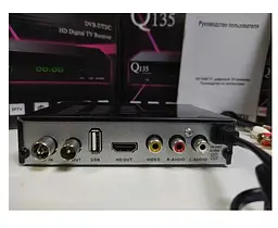 Ефірний Т2 ресивер цифровий тюнер Q-Sat Q-135 - мініатюра 2