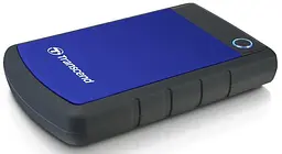 Зовнішній жорсткий диск Transcend 2.5` USB 2.0TB StoreJet (TS2TSJ25H3B) - мініатюра 2