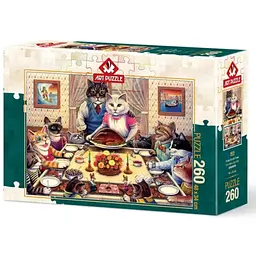 Пазл Art Puzzle Котячий бенкет 260 ел. (5025)