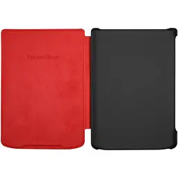 Обкладинка PocketBook 6", Verse(PB619/629/634), Shell cover, червона - мініатюра 6