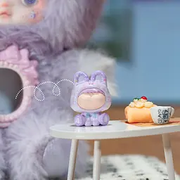 Колекційна м'яка іграшка з кільцем Pop TOop Hi Toy серії Nommi - Солодусики - мініатюра 2