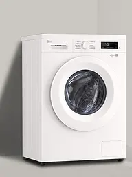 Пральна машина LG фронтальна, 7кг, 1200, A+++, 44см, дисплей, пара, інвертор, білий (F2Y1HS3W) - мініатюра 5