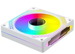 Вентилятор Coolmoon 120мм CM-W12-W Reverse (CM-W12-W-R) White - мініатюра 5