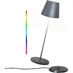 Настільна лампа GGNOO 8 кольорів RGB, сенсорне керування IP54