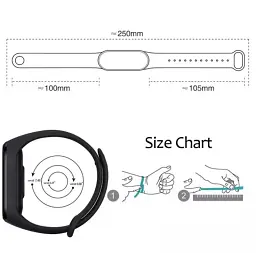 Ремінець до фітнес браслета BeCover Silicone для Xiaomi Mi Smart Band 7 Hot Pink (707490) - мініатюра 2
