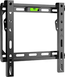Кронштейн для ТВ AGN AGN43-220F фіксований/23"-43"/45 кг/max.VESA 200x200/Чорний - мініатюра 2