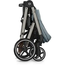Прогулянкова коляска Cybex Balios S Lux TPE Stormy Blue з бампером (524001195) - мініатюра 8