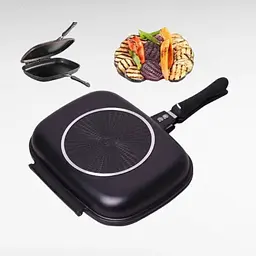Сковорода-гриль 32 см Double grill PAN GRANDBERG