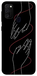 Чохол Demsky Плетення рук для Samsung Galaxy M30s/M21