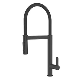 Змішувач для кухні Imprese Pivot SS 25 мм black matt f03408501SB Чорний матовий