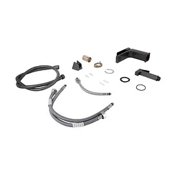 Змішувач з гігієнічною лійкою Qtap Gemini QTGEM272GMB45692 Gunmetal Black PVD, Шліфований чорний хром - мініатюра 6