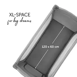 Дитячий манеж Hauck Sleep N Play Go Plus Grey, сірий (60081-8) - мініатюра 6