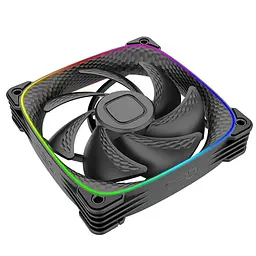 Вентилятор Geometric Future Squama 2503 120mm ARGB (GEO-S2503B-1) Black - мініатюра 3