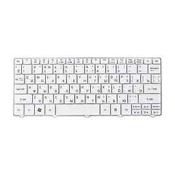 Клавіатура ноутбука Acer Aspire One 521/eMachines 350 біла, без фрейма (KB312641)