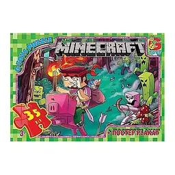 Пазли дитячі Minecraft Майнкрафт MC776, 35 елементів