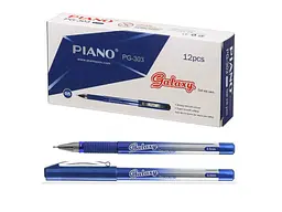 Ручка гелева PIANO синій, 0,5мм РG-303