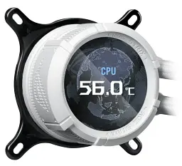 Система рідинного охолодження ASUS ROG Strix LC III 360 ARGB LCD White (90RC00W2-M0UAY0) - мініатюра 1