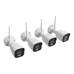 Комплект IP-відеонагляду з WiFi на 4 камери TVT TD-P0804W1-001: 4 циліндричні 4Mp WiFi IP-відеокамери + 8-канальний 8Mp WiFi IP-відеореєстратор (77-00482) - мініатюра 11
