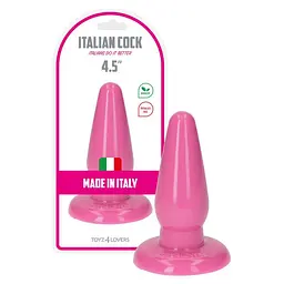 Анальна пробка - Toyz4lovers Italian Cock 4,5" - мініатюра 5