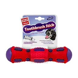Іграшка для собак GiGwi Toothbrush Stick з ефектом тріску 21 см - мініатюра 2