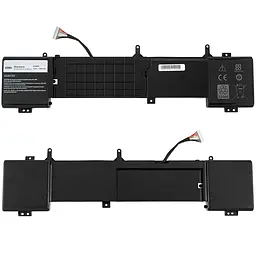 Акумулятор Dell 6JHDV (Alienware 17 R2, Alienware 17 R3, P43F) 14.8V 4400 mAh Black