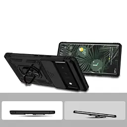 Панель BeCover Military для Google Pixel 6 Pro Black (707427) - мініатюра 3