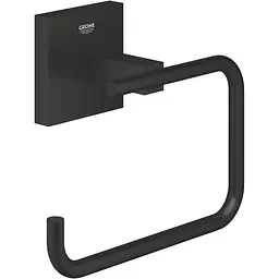 Тримач туалетного паперу Grohe QuickFix Start Cube 409782430 Чорний матовий