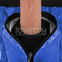 Трусики для страпона Lovetoy Chic Strap-On Shorts, 36-39 (синій) - мініатюра 9