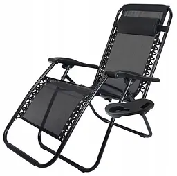 Шезлонг крісло пляжне Jumi Zero Gravity max 120 кг - мініатюра 4