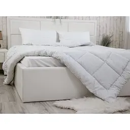 Ковдра силіконова зимова Руно Elegante Plus 140х205 см сіра - мініатюра 7