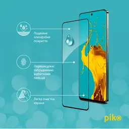 Скло захисне Piko Full Glue Realme 12+ Black (1283126592492) - мініатюра 4