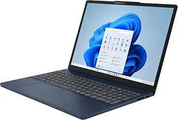 Ноутбук Lenovo IdeaPad Slim 3 15IRH10 Cosmic Blue (83K1008YRM) - мініатюра 4
