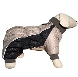 Комбінезон для собак DIEGO mini snow zip F Сірий - xxs